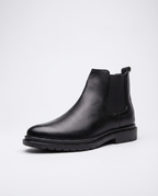 Black Men's Classic Chelsea Boots | GRAND London