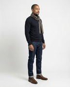 Dark Brown Leather Harness Chelsea Boots | GRAND London GL-A25_130