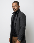 Fitted Single-Breasted Overcoat