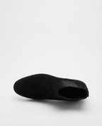 Black Suede Look Chelsea Boots | GRAND London