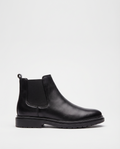 Black Men's Classic Chelsea Boots | GRAND London
