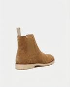 Brown Suede Look Chelsea Boots | GRAND London
