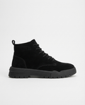 Black Utility Sneaker Boot | GRAND London