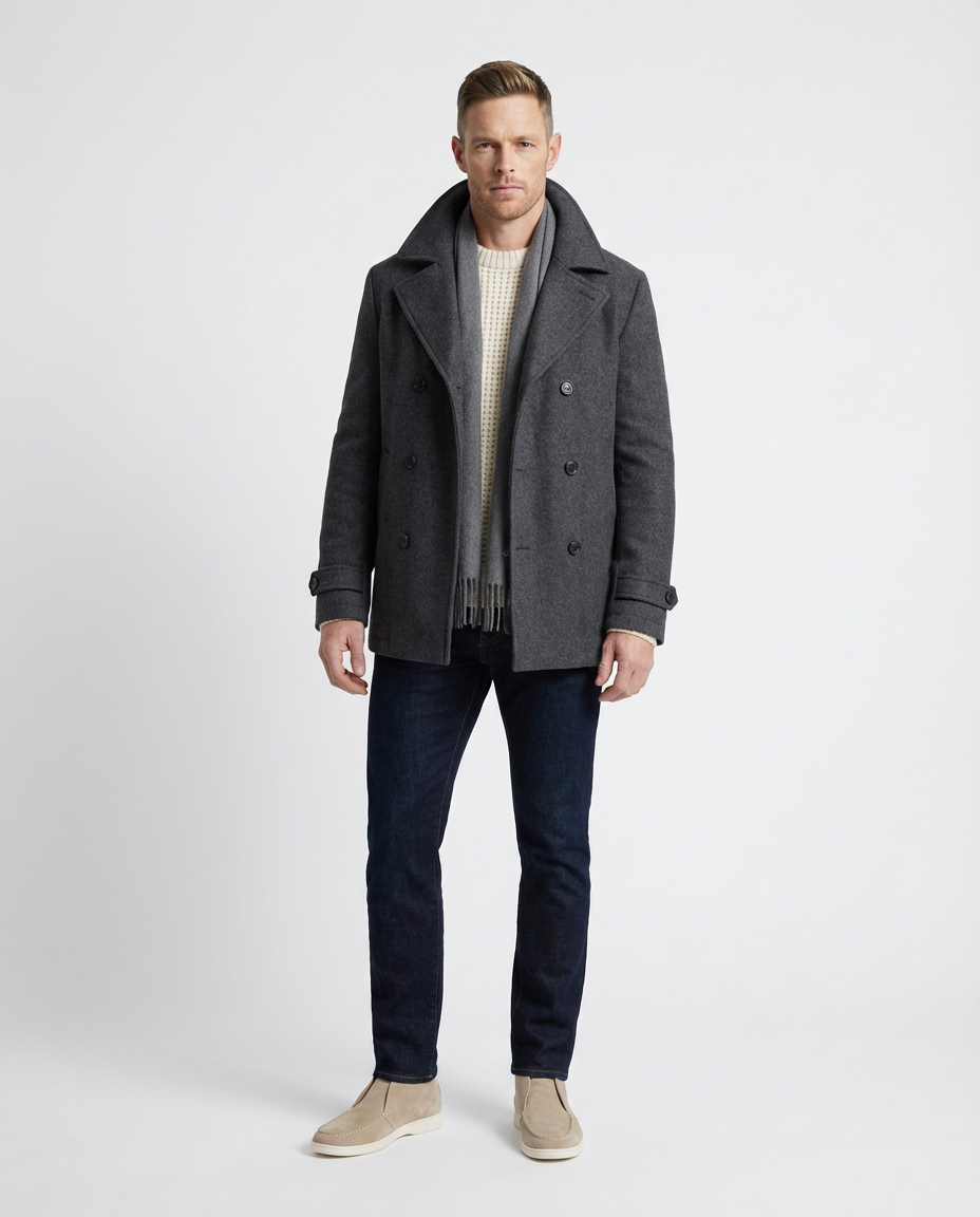 Beige Moc-Toe Chukka Trainers | GRAND London