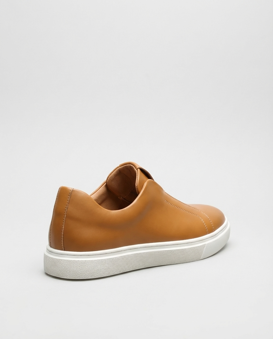 Camel Slip-On Cupsole Trainers | GRAND London