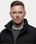 Black Removable Hood Quilted Puffer Jacket | GRAND London