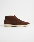 Brown Moc-Toe Chukka Trainers | GRAND London