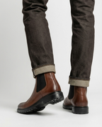 Brown Men's Classic Chelsea Boots | GRAND London