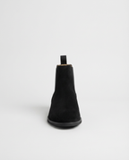 Black Suede Look Chelsea Boots | GRAND London