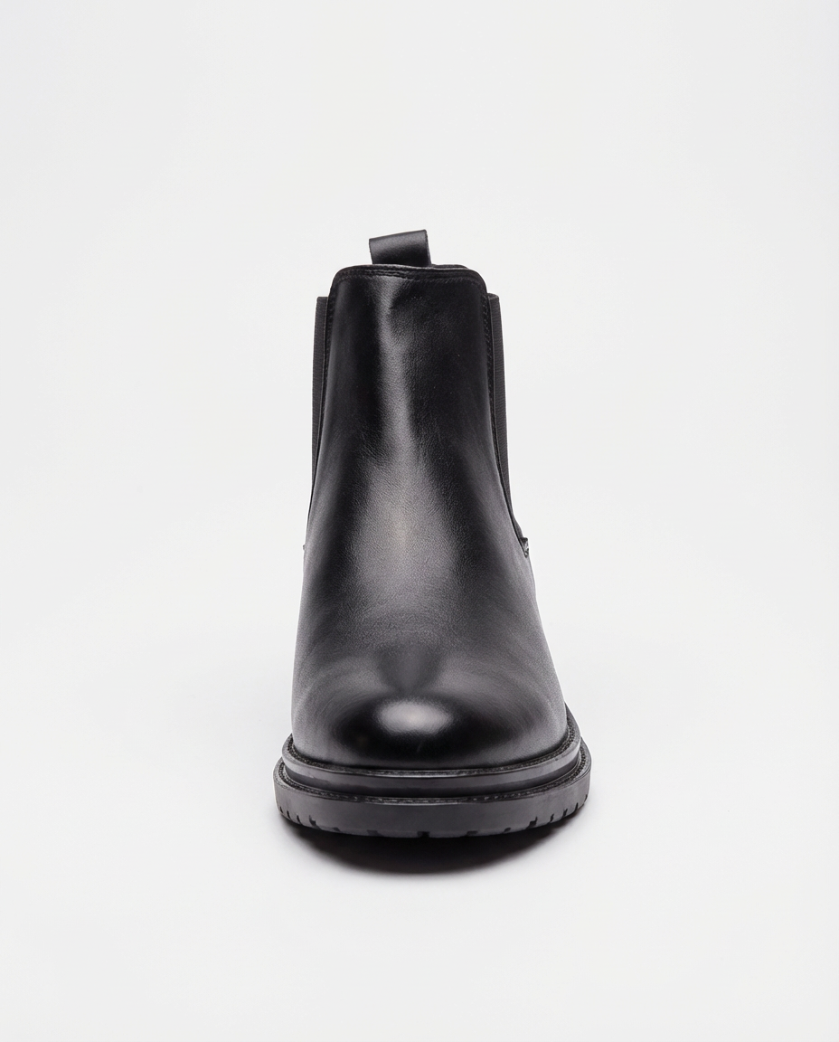 Black Men's Classic Chelsea Boots | GRAND London