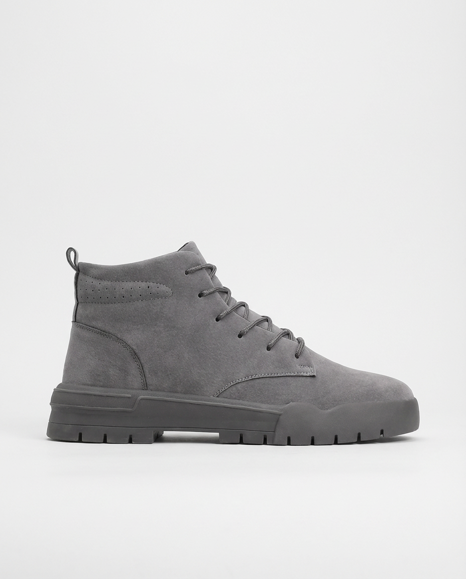 Grey Utility Sneaker Boot | GRAND London