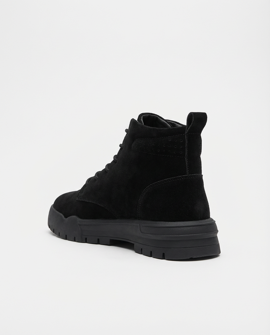 Black Utility Sneaker Boot | GRAND London