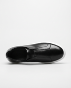 Black Slip-On Cupsole Trainers | GRAND London