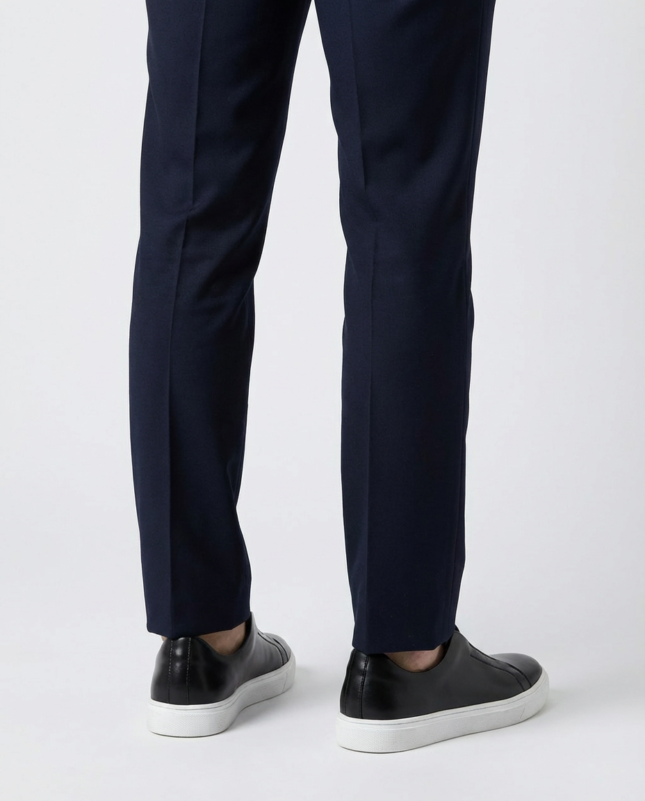 Black Slip-On Cupsole Trainers | GRAND London