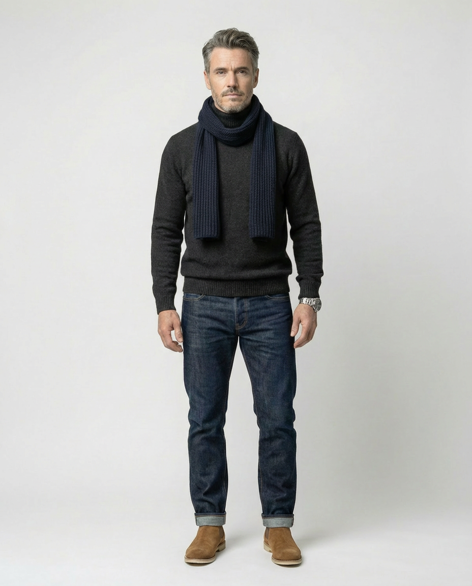 Brown Suede Look Chelsea Boots | GRAND London