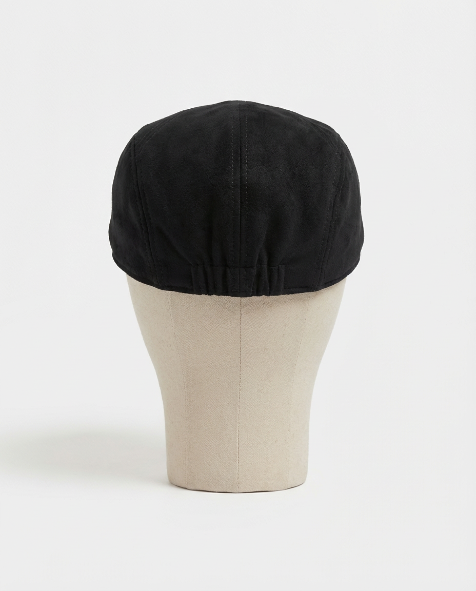 Suede Look Flat Cap | GRAND London
