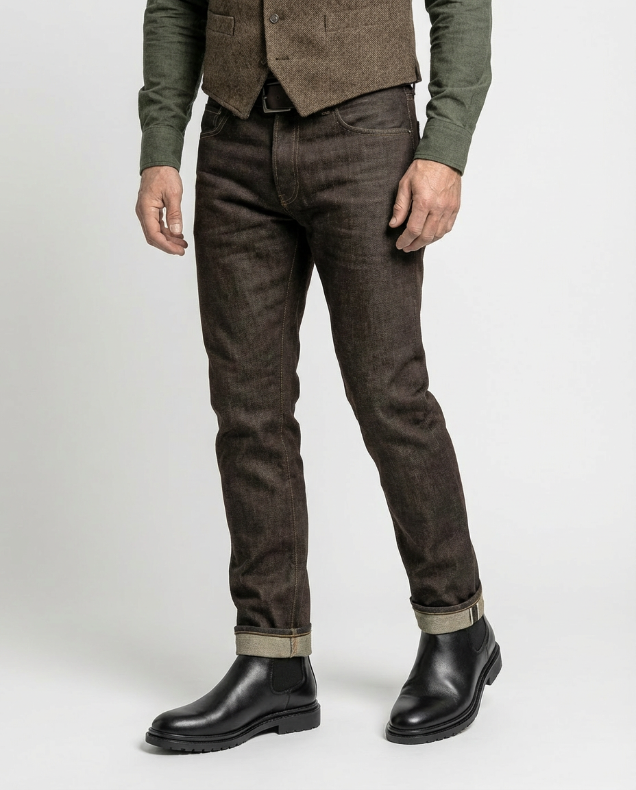 Black Men's Classic Chelsea Boots | GRAND London