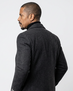 Fitted Single-Breasted Overcoat