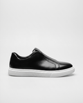 Black Slip-On Cupsole Trainers | GRAND London
