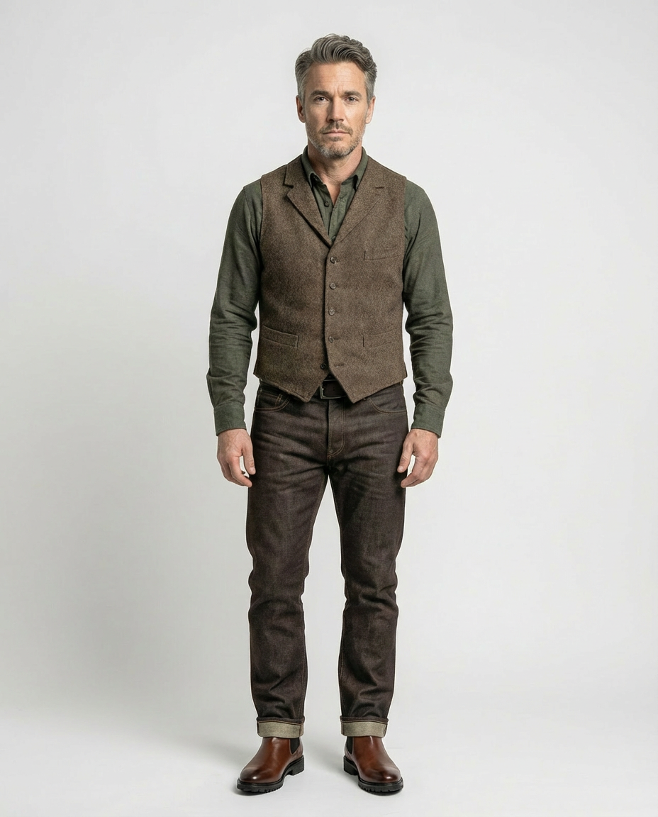 Brown Men's Classic Chelsea Boots | GRAND London